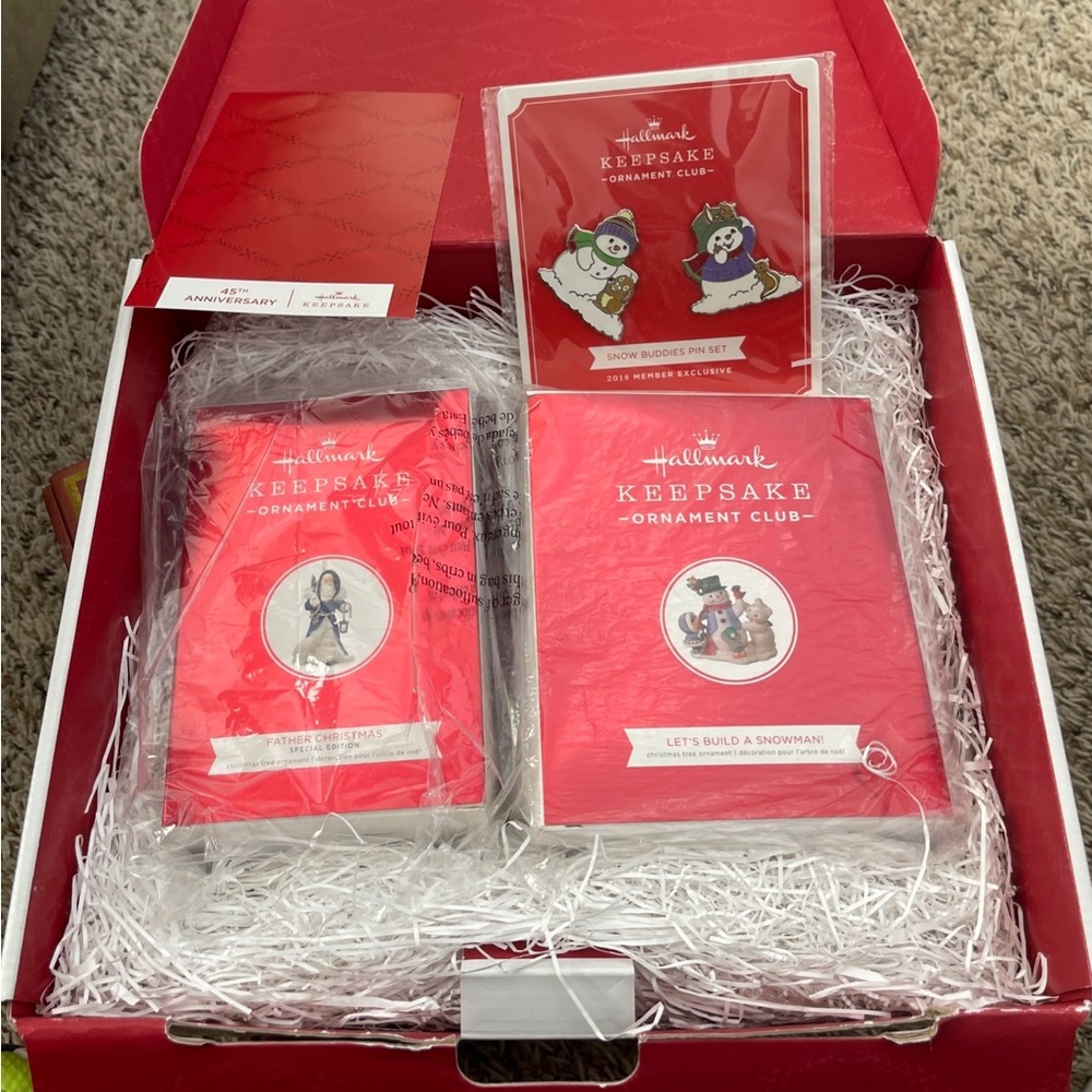 Hallmark Keepsake Ornament Set